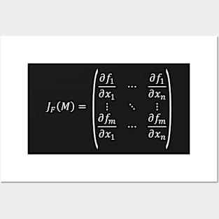 Jacobian Matrix, important tool of differential calculus Posters and Art